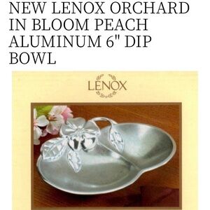 Lenox Orchard in Bloom Peach Dip Bowl